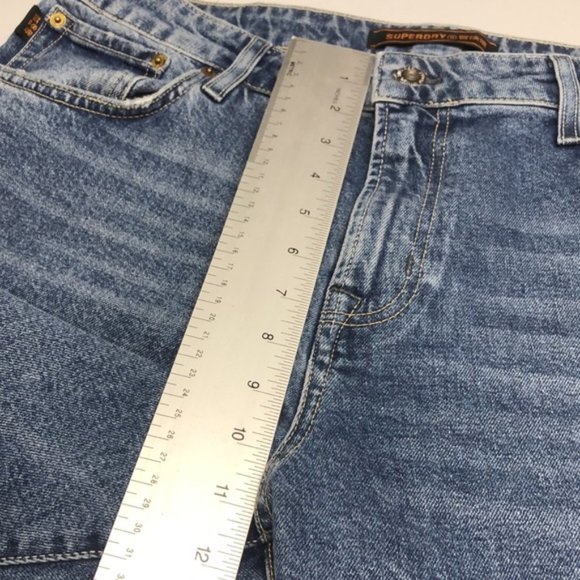 HEAVYWEIGHT MENS DRY GOODS CO STRAIGHT JEANS 36x30 ๐ - Picture 9 of 14